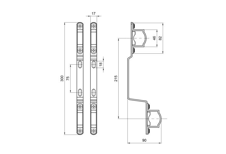 Крепление для коллектора SD Plus 1'' SD342 SD00021409