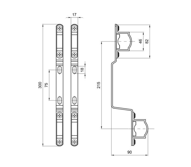 Кріплення для колектора SD Plus 1'' SD342 SD00021409 Кріплення для колектора SD Plus 1'' SD342 SD00021409