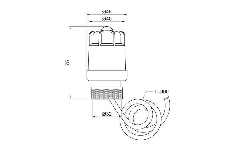 Сервоповід SD Plus M30x1,5 SD347 SD00021415