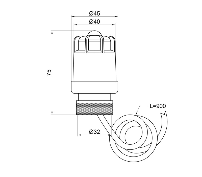 Сервоповід SD Plus M30x1,5 SD347 SD00021415 Сервоповід SD Plus M30x1,5 SD347 SD00021415