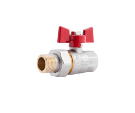 Кран шаровой "Американка" SD Plus 1/2" ВН прямой SD220NW15PN40