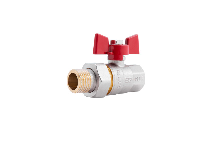 Кран шаровой "Американка" SD Plus 1/2" ВН прямой SD220NW15PN40 SD00021421