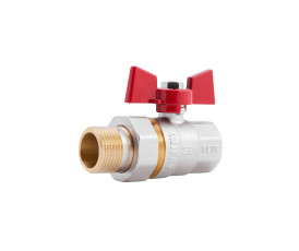 Кран шаровой "Американка" SD Plus 3/4" ВН прямой SD220NW20PN40