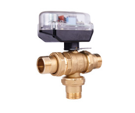 Кран кульовий зонний Icma 1" №343