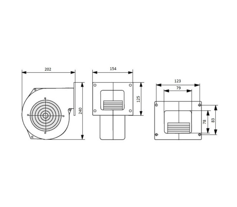 Вентилятор котла KG Elektronik Арт. DP-140 от 60 до 70 кВт SD00021950 Вентилятор котла KG Elektronik Арт. DP-140 от 60 до 70 кВт SD00021950