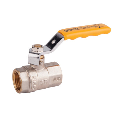 Кран шаровой SD Plus 1/2" ВР для газа (рычаг) SD600NG15PN40