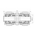 Муфта обжимная SD Forte 16 SF170W1616 SD00022047