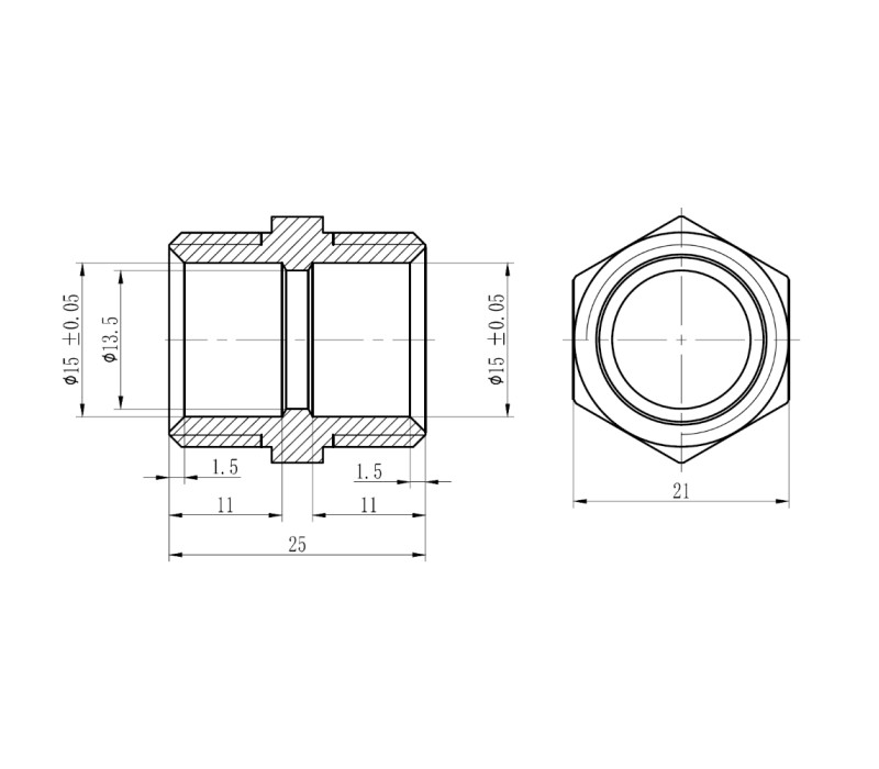 Муфта обжимная SD Forte 16х1/2" НР SF172W1615 SD00022050 Муфта обжимная SD Forte 16х1/2" НР SF172W1615 SD00022050