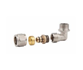 Уголок обжимной SD Forte 16х1/2" НР SF175W1615 Уголок обжимной SD Forte 16х1/2" НР SF175W1615