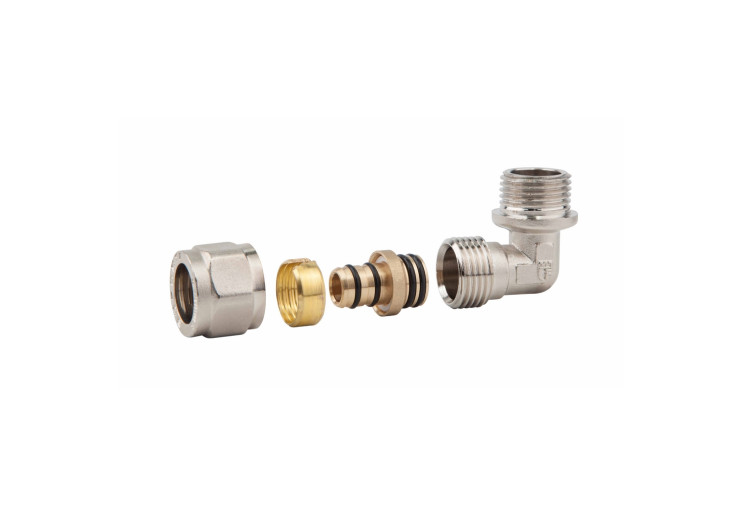 Уголок обжимной SD Forte 16х1/2" НР SF175W1615 SD00022053