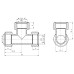 Тройник обжимной SD Forte 16 SF176W161616 SD00022054