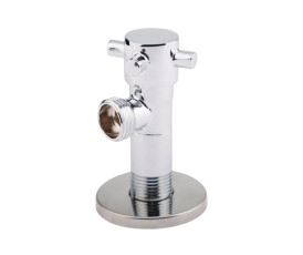 Кран приборный SD Forte 1/2"х3/4" ручка "крест" SF3451520 Кран приборный SD Forte 1/2"х3/4" ручка "крест" SF3451520