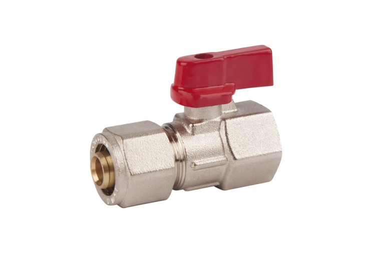 Кран кульовий обтискний SD Forte 20х3/4" ВР SF264W20 SD00023060