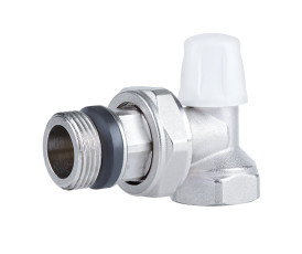 Кран радиаторный Icma 3/4" с антипротечкой угловой без ручки №805+940 Кран радиаторный Icma 3/4" с антипротечкой угловой без ручки №805+940