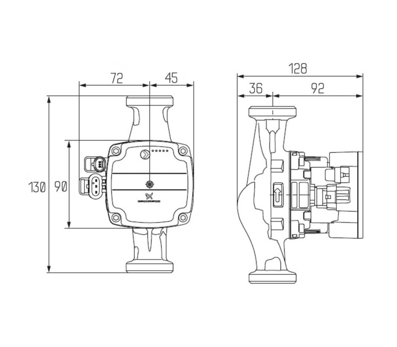 Насос Grundfos Icma 25/70 №P328 SD00026043 Насос Grundfos Icma 25/70 №P328 SD00026043