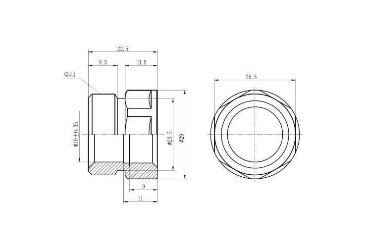 Муфта обтискна SD Forte 20х1/2" В SF171W2015 SD00031071 Муфта обтискна SD Forte 20х1/2" В SF171W2015 SD00031071