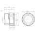 Муфта обтискна SD Forte 20х1/2" В SF171W2015 SD00031071