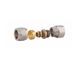 Муфта обжимная SD Forte 20х3/4" В SF171W2020