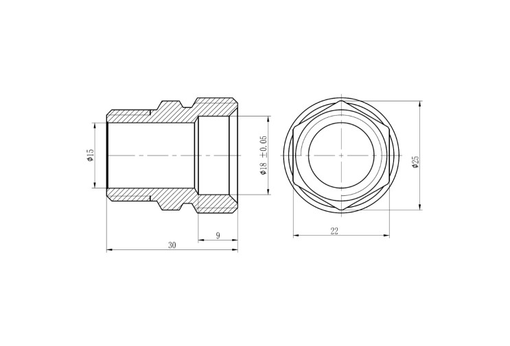 Муфта обжимная SD Forte 20х1/2" НР SF172W2015 SD00031073 Муфта обжимная SD Forte 20х1/2" НР SF172W2015 SD00031073