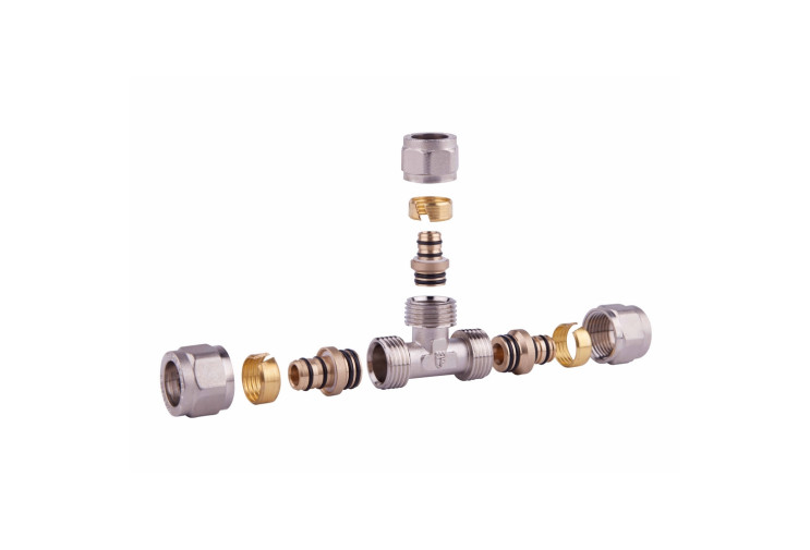 Тройник обжимной SD Forte 20 SF176W202020 SD00031076