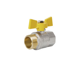 Кран шаровой SD Plus 1" ВН для газа (бабочка) SD607NG25PN40 Кран шаровой SD Plus 1" ВН для газа (бабочка) SD607NG25PN40