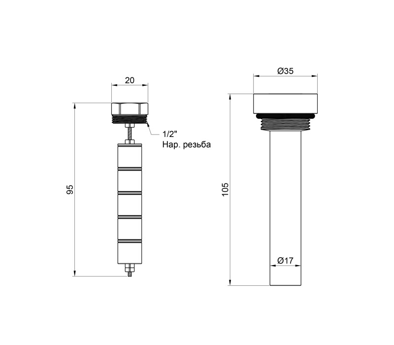 Магніт для фільтра Icma №744 SD00031291 Магніт для фільтра Icma №744 SD00031291