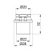 Заглушка прес Icma 20х2 №417 SD00032947