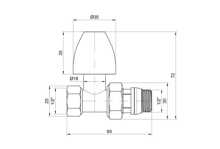 Кран радіаторний SD Plus 1/2" ВЗ з антипротіканням прямий SD226W15 SD00035548 Кран радіаторний SD Plus 1/2" ВЗ з антипротіканням прямий SD226W15 SD00035548
