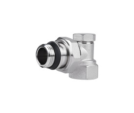 Кран радиаторный SD Plus 1/2" ВН с антипротечкой угловой SD229W15