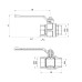 Кран шаровой Icma 3/4" прямой №350 SD00036668