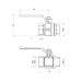 Кран шаровой Icma 1" прямой №350 SD00036669