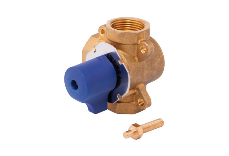 Клапан триходовий SD Forte 1" 1/2 ВР ручний SF363W40 SD00039027