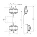 Коллектор SD Forte 1" 2 выхода SF002W2 SD00039962