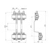 Коллектор SD Forte 1" 3 выхода SF002W3 SD00039964