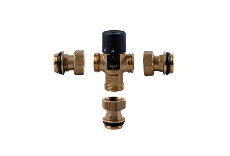 Змішувач термостатичний SD Forte 3/4" SF010W20 SD00039981