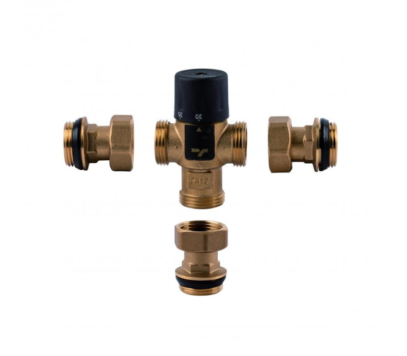 Змішувач термостатичний SD Forte 3/4" SF010W20 SD00039981