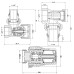 Комплект термостатический SD Forte 1/2" для радиатора угловой SF256W15 SD00041542