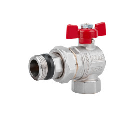Кран шаровой Icma FAR. ROSSA 3/4" угловой №362 Кран шаровой Icma FAR. ROSSA 3/4" угловой №362