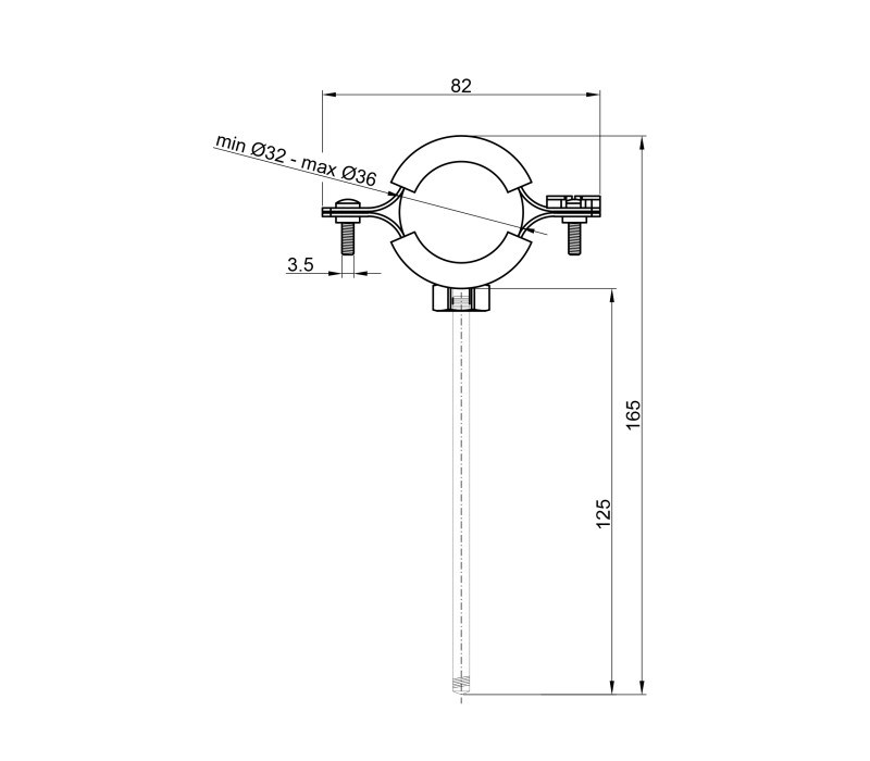 Хомут SD Plus 1" SD10025 SD00010505