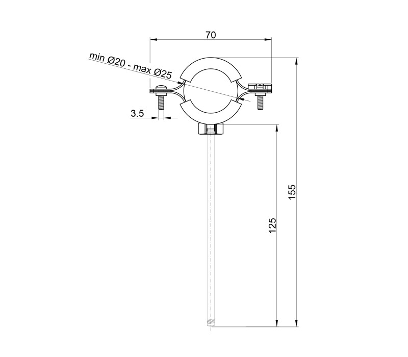 Хомут SD Plus 1/2" SD10015 SD00010506 Хомут SD Plus 1/2" SD10015 SD00010506