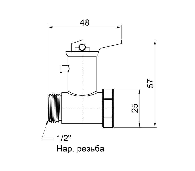 Зворотний клапан SD Plus 1/2" SD24315 SD00006812 Зворотний клапан SD Plus 1/2" SD24315 SD00006812