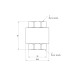 Зворотний клапан SD Plus з латунним штоком 1" SD240W25 SD00006750