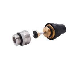 Кран термостатичний SD Forte 1/2"х3/4" для колектора SF012