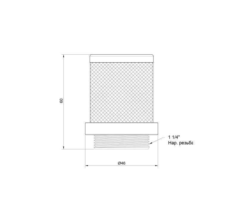 Сетка обратного клапана SD Plus 1" 1/4 SD245W32 SD00008420 Сетка обратного клапана SD Plus 1" 1/4 SD245W32 SD00008420