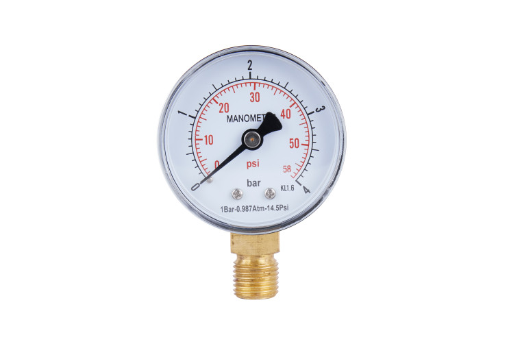 Манометр SD Plus 50 мм 1/4", нижнє підмикання SD1704B SD00006077