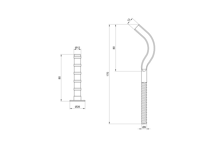 Крепеж SD Plus на алюминиевый радиатор 9х170 мм SD112170 SD00005810 Крепеж SD Plus на алюминиевый радиатор 9х170 мм SD112170 SD00005810