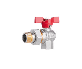 Кран шаровой "Американка" SD Plus угловой 1/2" ВН SD222W15