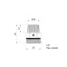 Кран Маєвського SD Plus 1/2" ручний SD211W15 SD00005523