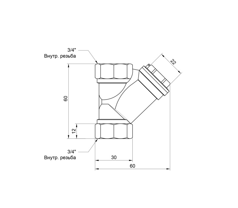 Фильтр SD Plus 3/4" SD124W20 SD00010240 Фильтр SD Plus 3/4" SD124W20 SD00010240