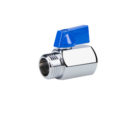 Кран кульовий SD Plus "Mini" 1/2" ВЗ SD188W15 Кран кульовий SD Plus "Mini" 1/2" ВЗ SD188W15
